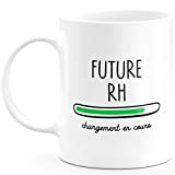 Mug Future RH Chargement en Cours - Cadeau pour Les Futures RH - Céramique - Blanc