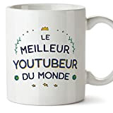 Mugffins Tasses pour YOUTUBEUSE - En Français - Cadeau original pour YOUTUBEUSE homme - Meilleur du Monde - 11 oz ...