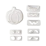 museourstyty Pumpkin Expression Cookie Cutters Sugar Crafts Mold Cake Moulds Cookie Stamp Cutter Biscuits Baking Moulds for Halloween cookie stamps ...