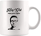 NA Tasse à café Ryan Gosling Hey Girl, Profitez de Votre Tasse de café, Tasse à café en céramique/Tasse, Emballage ...