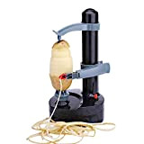 Neez Automatique et Électrique Éplucheur Pomme Patate Légume Fruit Peeling Machine Cuisine Coupeur Outil (Noir)