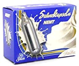 NEMT 50 N2O Lot de 50 Capsules à crème fouettée compatibles avec Tous Les siphons à crème Courants de Liss, ...