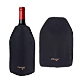 NEWGO Refroidisseur de vin - Manchettes - Refroidisseur de bouteille - Pour vin, champagne, bouteilles, tissu hydrofuge