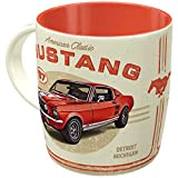 Nostalgic-Art Tasse à café rétro Ford Mustang - GT 1967 - Idée cadeau pour les fans d'accessoires de voiture - ...