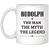 Not Applicable Rudolph Tee Cup drôle l'homme Le Mythe la légende Tasse de thé - Anniversaire personnalisé Gag Cadeaux Tasse ...