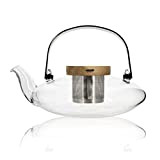 OGO LIVING - Théière en verre 500ml - 7912107 - idéal pour le thé et la tisane - théière en ...