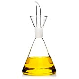 Oil+ 8435111501726 Huile Conique Anti-Goutte, 250 Millilitres, Borosilicate - sans Plomb, Cadmium et BPA