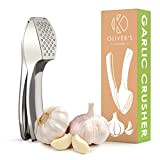 Oliver’s Kitchen ® Presse-Ail Premium - Très Facile à Utiliser et à Nettoyer - Pile l’ail et le Gingembre Sans ...