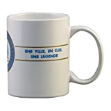 OLYMPIQUE DE MARSEILLE Mug, Céramique, Blanc, 1 Unité (Lot de 1)