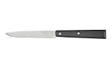 Opinel 254462 Bon appetit Couteau de table en acier inoxydable 12C27 avec manche en POM, lame en acier Sandvik 12C27 ...