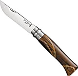 OPINEL - N°08 Luxe Chaperon - - Couteau de Poche en Acier Inoxydable - Boîte cadeau - Couteau à Offrir ...