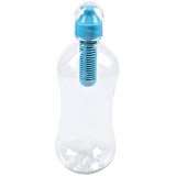 OPLLER 550 ml Outdoor Water Bobble Bouteille filtrante pour boisson filtrée, Bleu