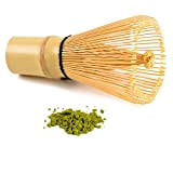 Orapink Mixeur à matcha en bambou naturel à 100 dents pour poudre de thé vert traditionnel – Fait à la ...