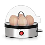 Orbegozo CU 5100 Cuiseur à œufs Arrêt automatique Capacité 7 œufs Sans BPA Boîtier en acier inoxydable 350 W