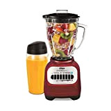 Oster Classic Series Blender with Travel Smoothie Cup - Red BLSTCG-RBG