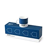 PANTONE Espresso Cup, small coffee cup, fine china (ceramic), 120 ml, Classic blue - gift box