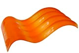 Pavonidea dunatars Repose Cuillère en Silicone, Dimensions : 250 x 140 x 35 mm, Orange