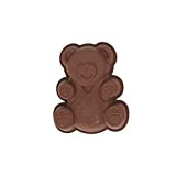Pavonidea – frt131mras minitortiera en Silicone Ours 130 x 150 x 35 mm-Brown