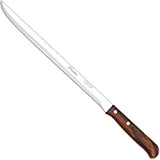 PECELLÍN Couteau à Jambon de 25 cm - Modèle Latina Lame Flexible Acier Inoxydable NITRUM Poignée en Bois, pour trancher ...