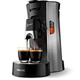 Philips Machine à Café Dosettes – SENSEO Select Eco – Intensity Plus – Crema Plus – Function Memo - Acier ...