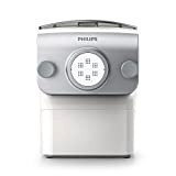 Philips Machine à Pâtes - Entièrement Automatique, 4 Disques de Mise en Forme, Argent/Blanc (HR2375/05)
