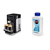 Philips Senseo café HD7866/61 SENSEO Quadrante Machine à dosette Noir, 1450 W, 1.2 Unknown_Modifier & CA6520/00 Détartrant - Machine à ...