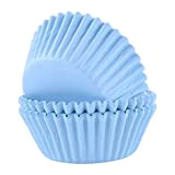 PME - Caissettes à Cupcakes Bleu Clair, Lot de 60 BC612