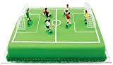 PME FS009 Lot de 9 Décorations Football pour Gâteaux et Cupcakes, Plastique, Multicolore, 10 x 4 x 6.3 cm FS009