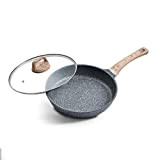 Poêles à frire Frying Pan Revêtement anti-adhésif Skillet Pan, 100% PFOA bakélite poignée en aluminium à frire Casserole Antiadhésif (Color ...