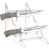 Pomrone Porte-présentoir pour Couteaux - Présentoir en Acrylique pour Le Stockage - Porte-Couteaux de vitrine de Couteaux de Poche pour ...