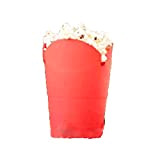 Popcorn - Seau à popcorn en silicone réutilisable et pliable pour micro-ondes - Pour dortoir, petite cuisine ou bureau - ...