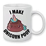 Pouny Pouny Mug I make unicorn poop (Je fait des cacas licornes) Licrotte chibi et kawaii - Chamalow shop