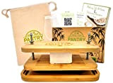 Presse tofu par Grow Your Pantry – Design en bois de bambou avec un système de vis en acier inoxydable ...