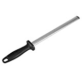 Professional Steel sharpener Knife for Kitchen Sharpening Steel Rod Sharpener Stone Tool 10 Inch