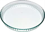 Pyrex Bake & Enjoy Mouleà  tarte en verre haute résistance 28 x 28 cm 1,6 l