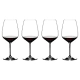 RIEDEL Extreme Cabernet Kauf 4 Zahl 3, Rotweinglas, Weinglas, Hochwertiges Glas, 800 ML, 4411/98