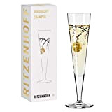 Ritzenhoff 1071014 Verre à Champagne 200 ml – Série Goldnacht n°14 – Bijou élégant avec or véritable – Fabriqué en ...