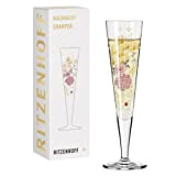 Ritzenhoff 1071020 Verre à Champagne 200 ml – Série Goldnacht N° 20 – Bijou élégant avec or véritable – Fabriqué ...