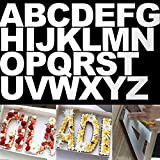 Rolin Roly 26Pcs 10 inch Pochoirs à Gâteaux Alphabets Lissages de Gâteau Mouleà Forme A-Z Plastiques Modèle Spécifique Decoration Glacage ...