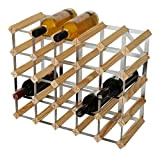 RTA Casier à vin Traditionnel en pin Naturel (FSC), Bois, 52,3 x 42,6 x 23,3 cm