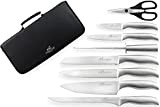 Sabatier International Mallette de cuisine gamme luxe avec 6 couteaux + ciseaux + fusil