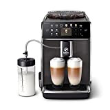 Saeco GranAroma Machine Expresso - Café à Grain - 14 Spécialités de Café, Écran Couleur Intuitif, 4 Profils Utilisateur, Broyeur ...
