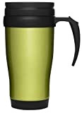 Sagaform - Mug de Voiture Vert Acier Inox avec Poignée 50 cl