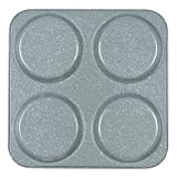 Salter BW10736 Marblestone Non-Stick 4 Cup Yorkshire Pudding Tray, Sunday Roast, for Muffins, Quiches, Tarts and More, PFOA Free, Carbon ...