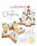 ScrapCooking - Kit Gabarits Christmas Cake Sapin & Étoile - Accessoires Pâtisserie pour Dessert Gâteau de Noël Number Cake Design ...