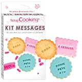 ScrapCooking - Kit Messages pour Biscuits - Tampons Chiffres & Lettres pour Personnaliser ses Sablés, Cookies - Cadeau Pâtisserie - ...