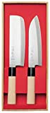SekiRyu Set 2 couteaux japonais Santoku + Nakiri SR600