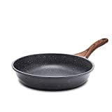 Sensarte – Poêle à frire antiadhésive avec revêtement en granit suisse, poêle à omelettes, poêle de chef saine en pierre, ...