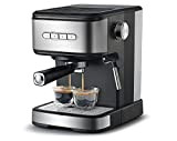 SENYA Machine à café expresso et cappuccino, cafetière, percolateur avec mousseur de lait, 15 bars SYBF-CM008