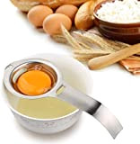 Séparateur d'oeufs Jaune d'œuf Filtre blanc Diviseur d'oeufs de qualité alimentaire Tamis à œufs en acier inoxydable Gadget de cuisine ...